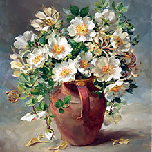 Browse Anne Cotterill online gallery of flower cards and prints