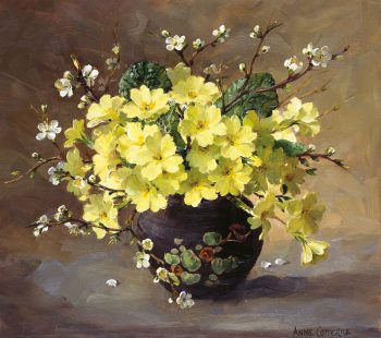 Primroses and Blackthorn PRINT -OE-002