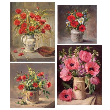Poppy Card Collection by Anne Cotterill