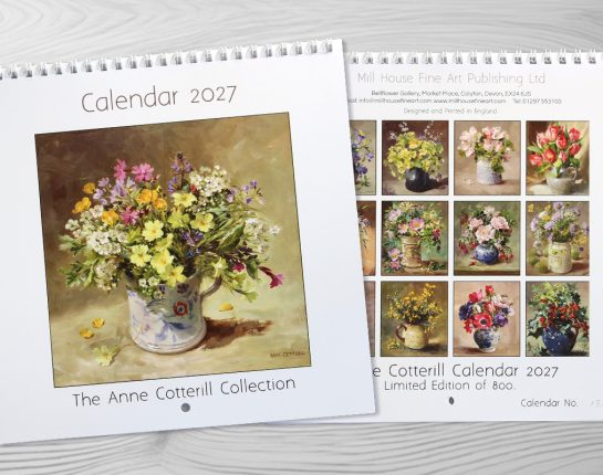 Anne Cotterill Flower Art Calendar 2027