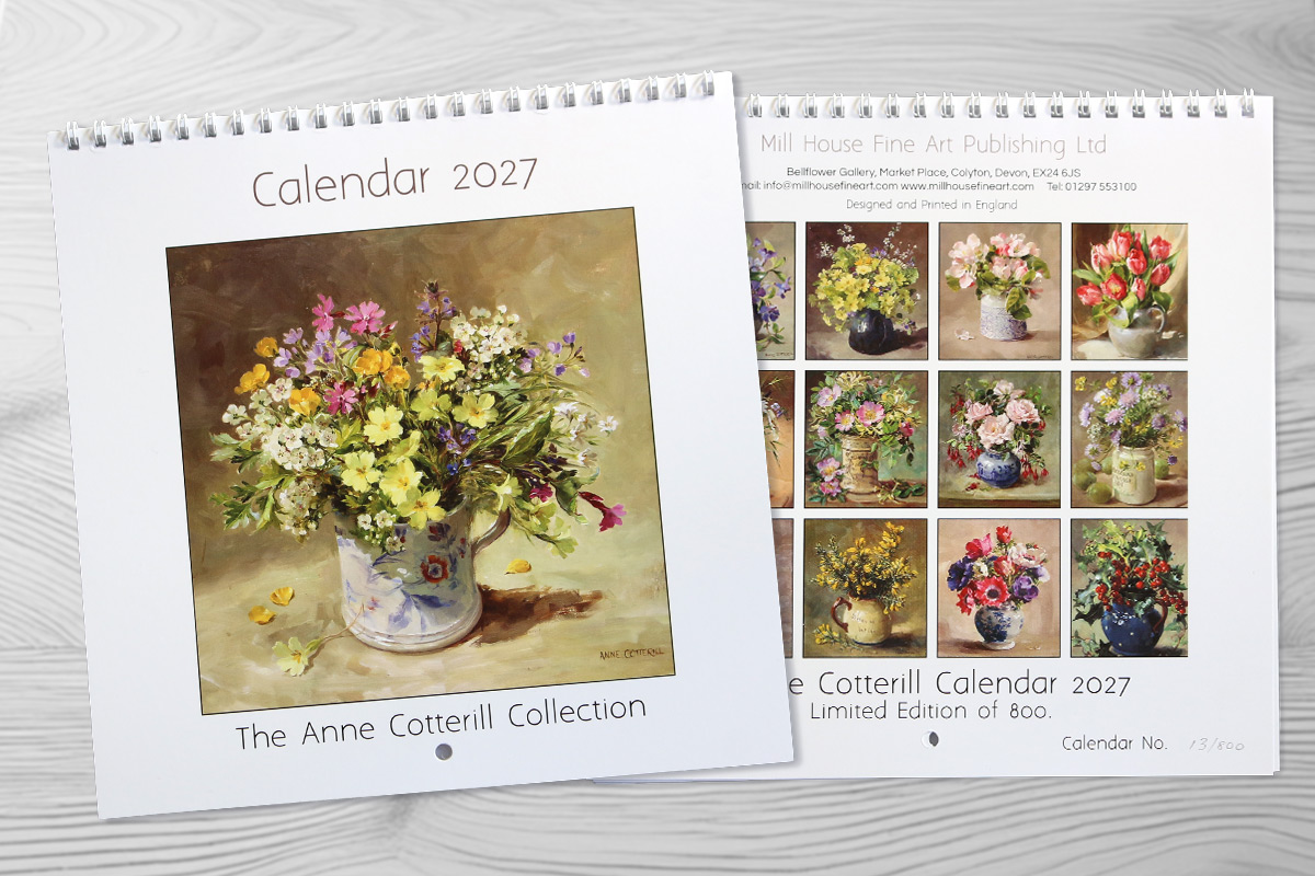 Anne Cotterill Flower Art Calendar 2027